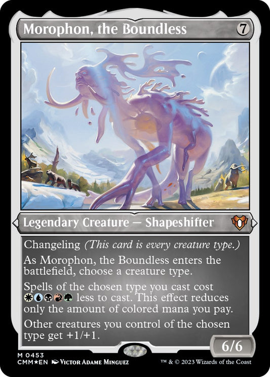 Morophon, the Boundless (Foil Etched) [CMM - 453]