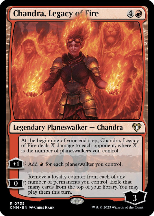 Chandra, Legacy of Fire [CMM - 735]