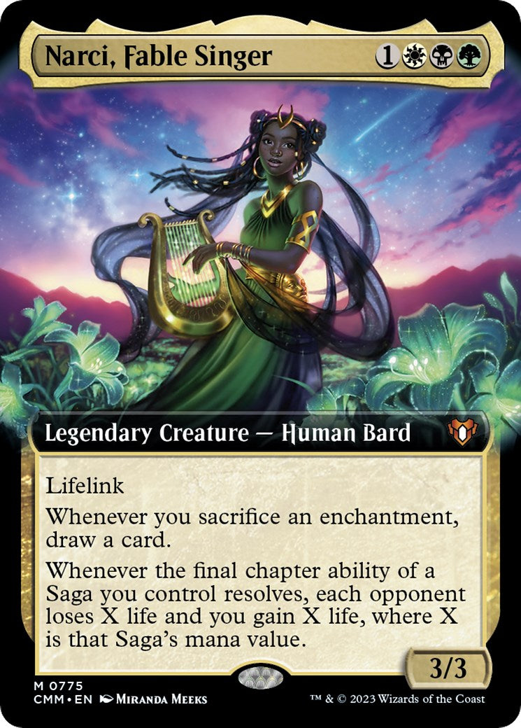 Narci, Fable Singer (Extended Art) [CMM - 775]