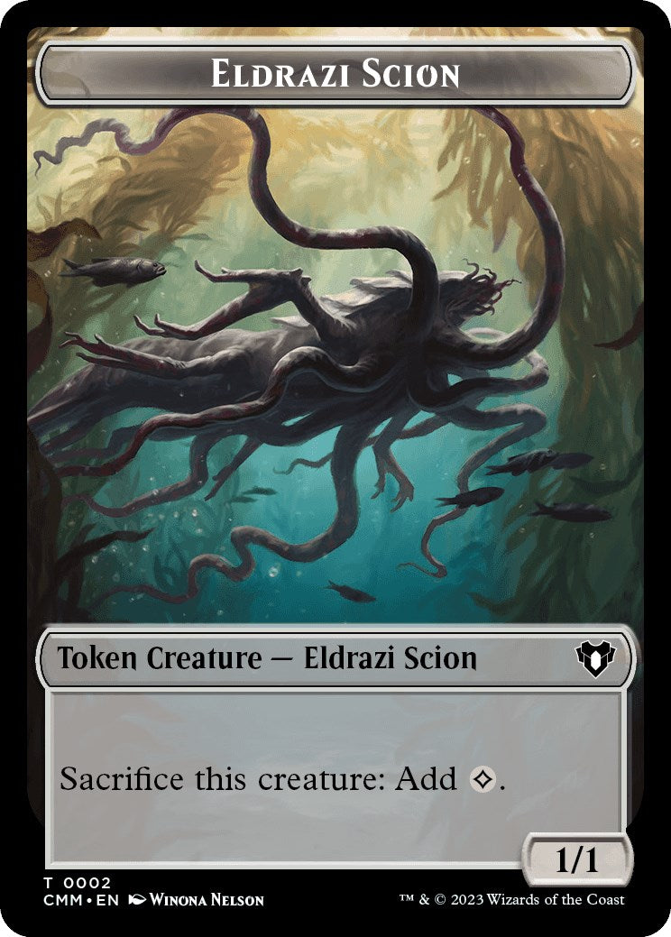 Eldrazi Scion // Demon Double-Sided Token