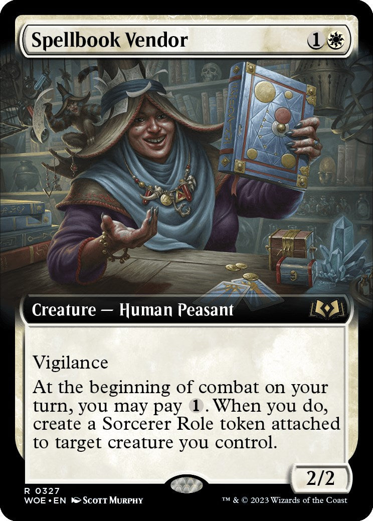 Spellbook Vendor (Extended Art) [WOE - 327]