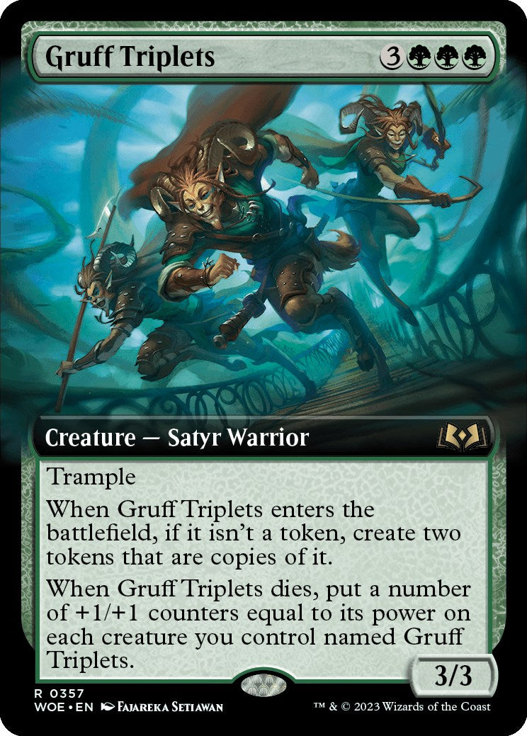 Gruff Triplets (Extended Art) [WOE - 357]