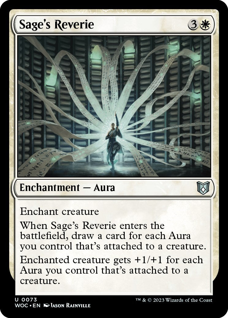 Sage's Reverie [WOC - 73]