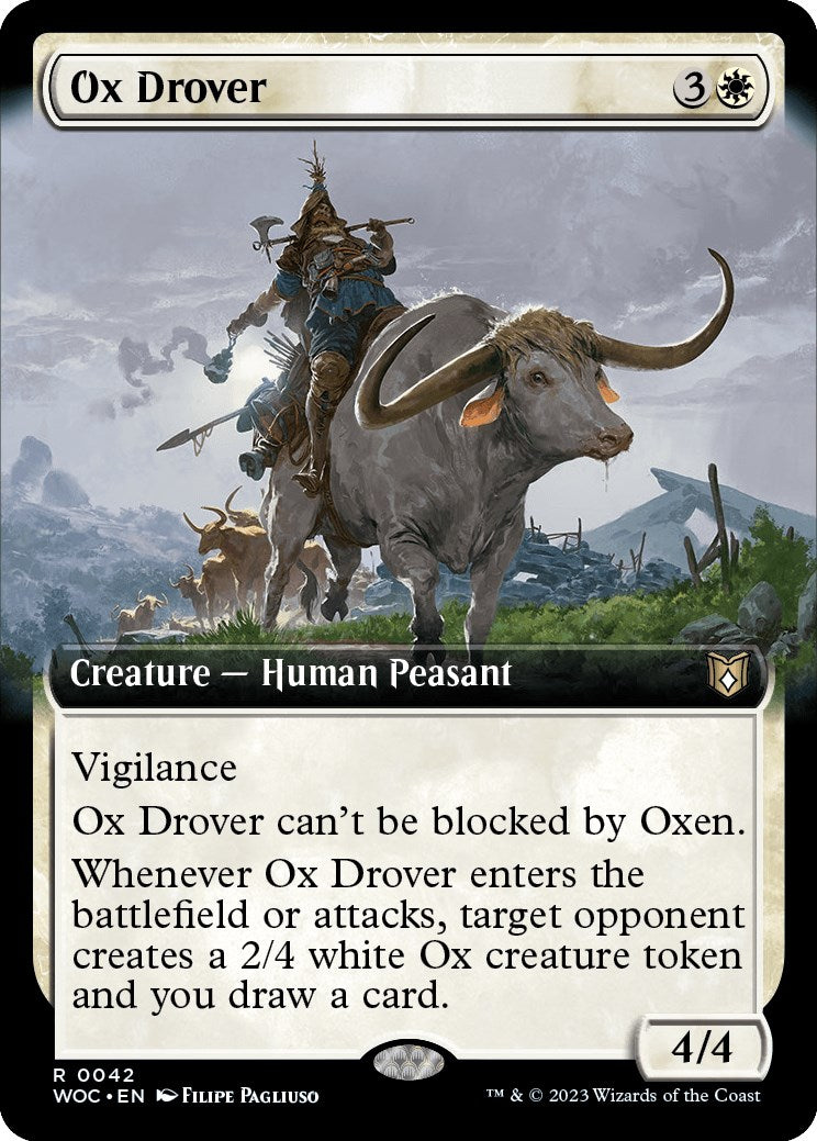 Ox Drover (Extended Art)