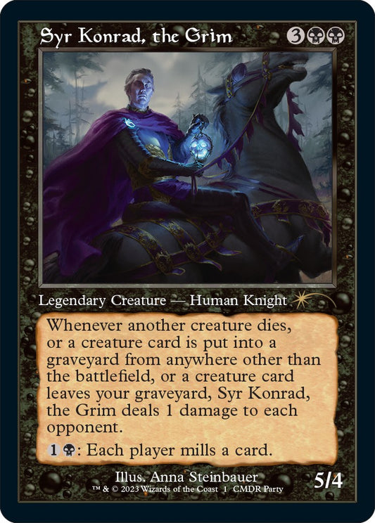 Syr Konrad, the Grim (Retro Frame) [WPN - 1]