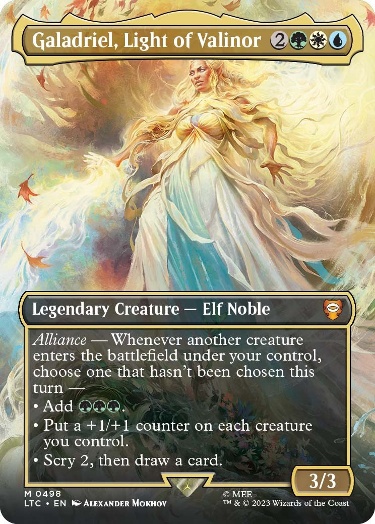 Galadriel, Light of Valinor (Borderless) [LTC - 498]