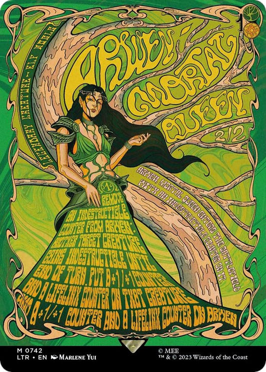 Arwen, Mortal Queen (Borderless Poster) [LTR - 742]