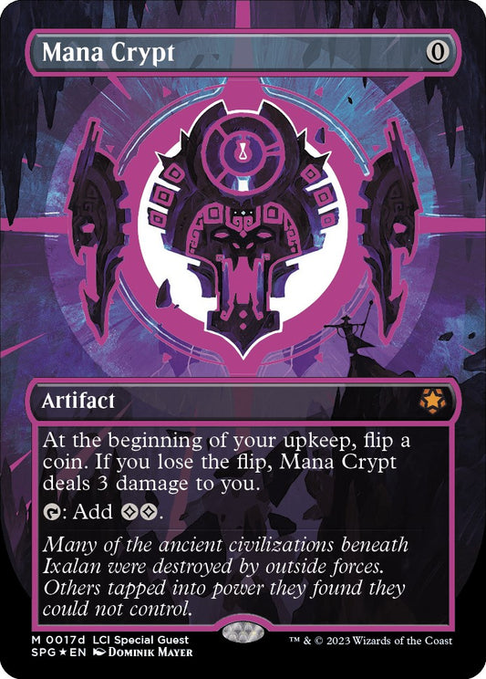 Mana Crypt (0017d) (Borderless)