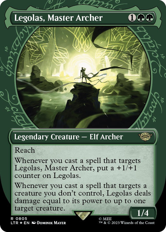 Legolas, Master Archer (Showcase) (Surge Foil) [LTR - 805]