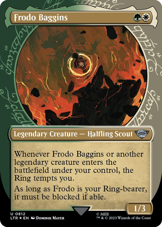 Frodo Baggins (Showcase) (Surge Foil) [LTR - 812]