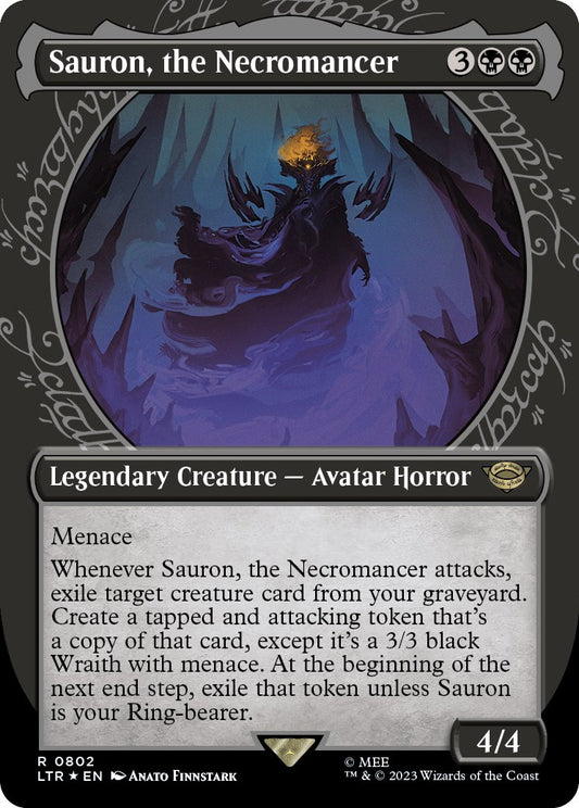 Sauron, the Necromancer (Showcase) (Surge Foil) [LTR - 802]