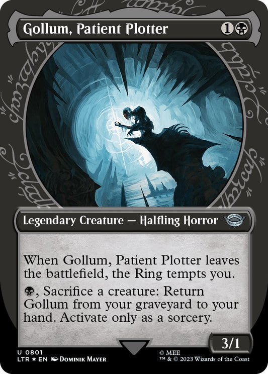 Gollum, Patient Plotter (Showcase) (Surge Foil) [LTR - 801]