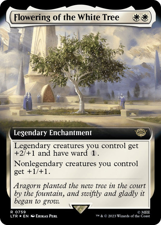 Flowering of the White Tree (Extended Art) (Surge Foil) [LTR - 759]