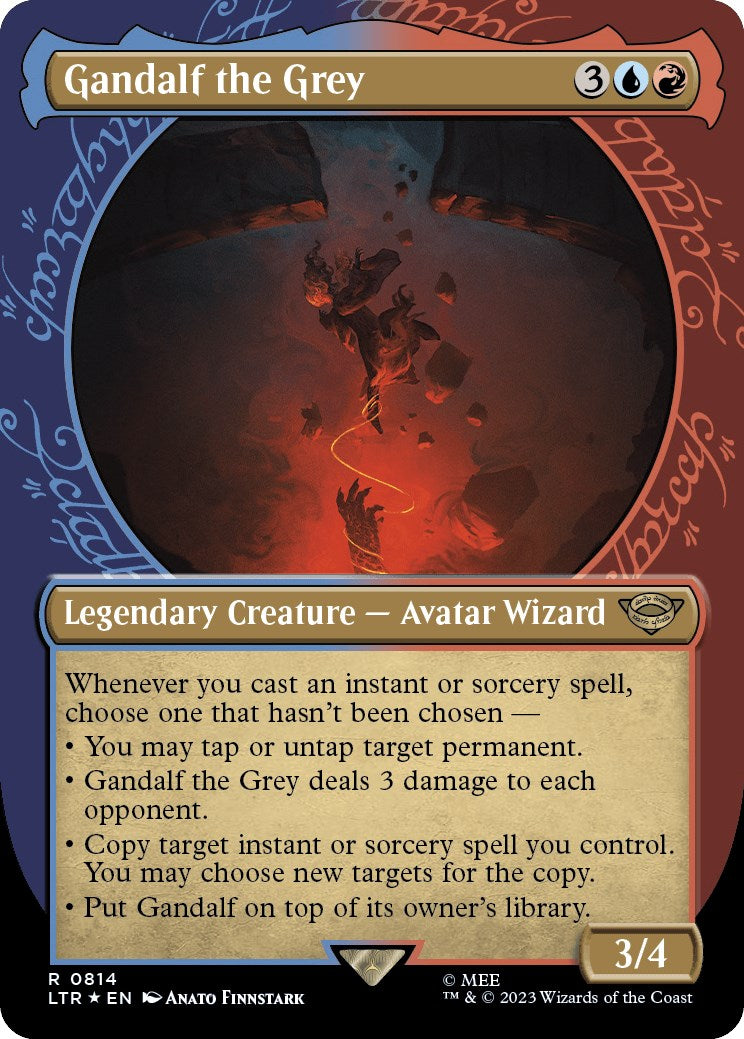 Gandalf the Grey (Showcase) (Surge Foil) [LTR - 814]