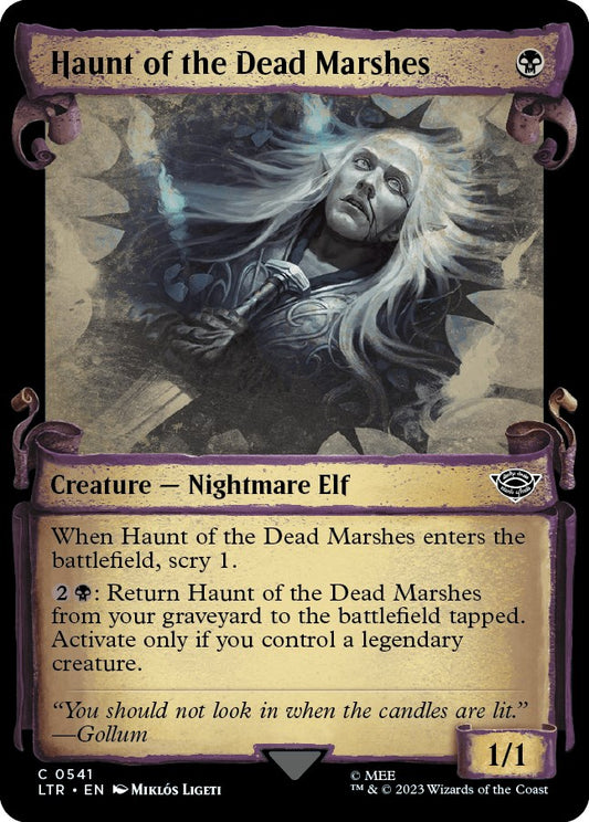 Haunt of the Dead Marshes (Showcase Scrolls) [LTR - 541]