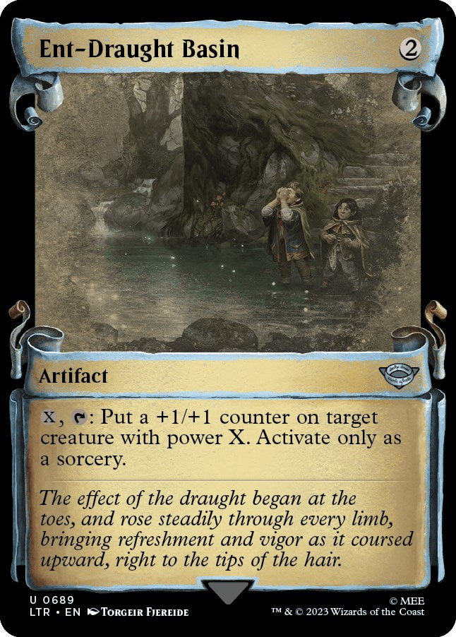 Ent-Draught Basin (Showcase Scrolls) [LTR - 689]
