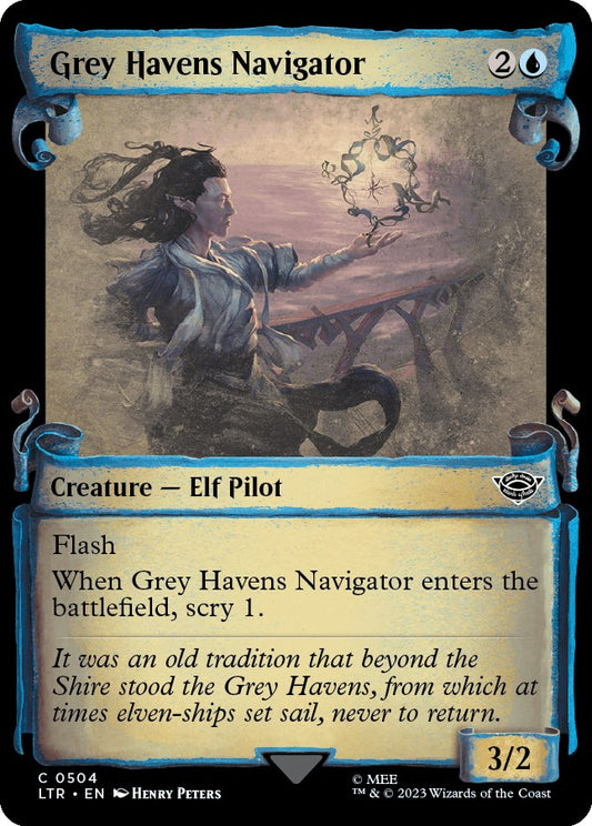 Grey Havens Navigator (Showcase Scrolls) [LTR - 504]