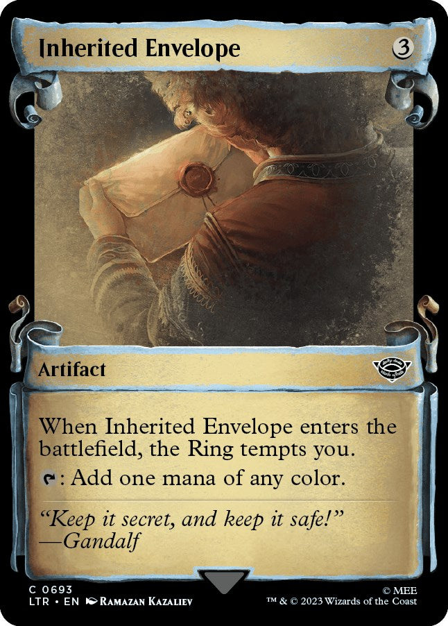 Inherited Envelope (Showcase Scrolls) [LTR - 693]