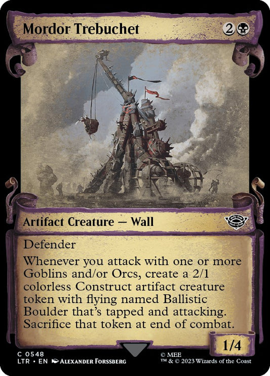 Mordor Trebuchet (Showcase Scrolls) [LTR - 548]