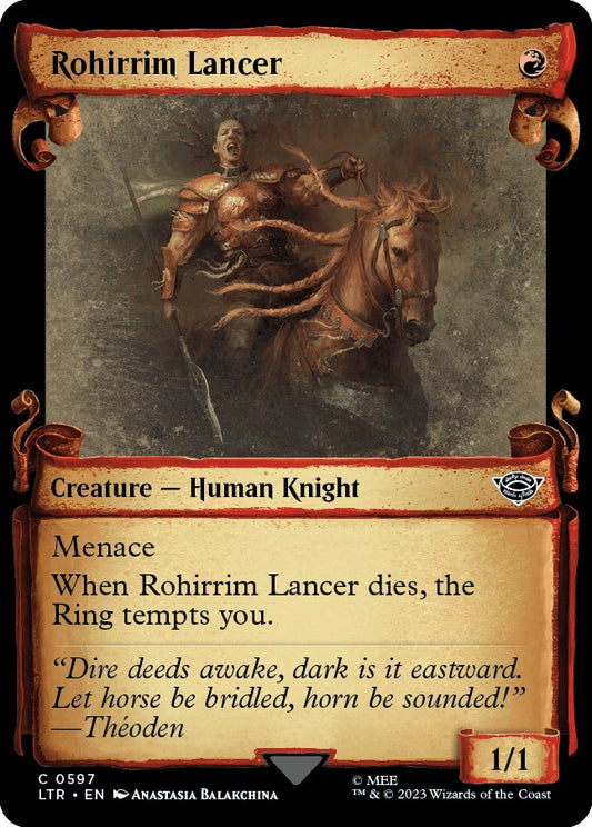 Rohirrim Lancer (Showcase Scrolls) [LTR - 597]