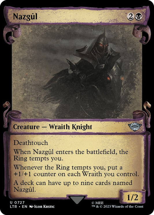 Nazgul (0727) (Showcase Scrolls) [LTR - 727]