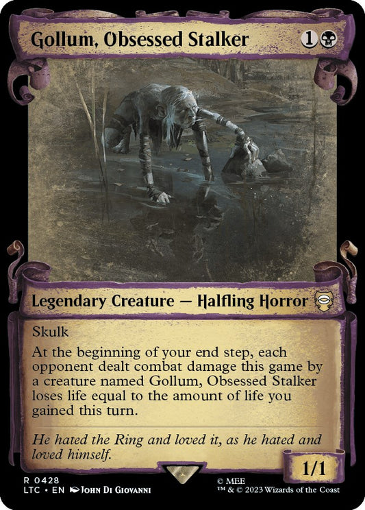 Gollum, Obsessed Stalker (Showcase Scrolls) [LTC - 428]