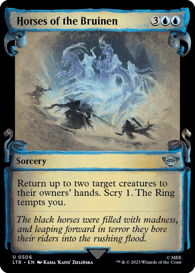 Horses of the Bruinen (Showcase Scrolls) [LTR - 506]