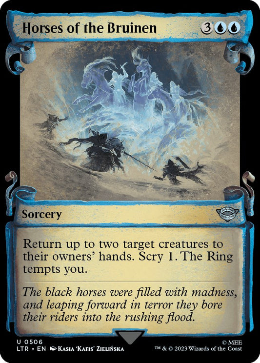 Horses of the Bruinen (Showcase Scrolls) [LTR - 506]
