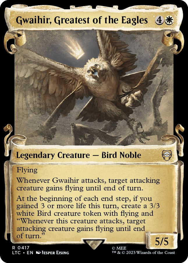Gwaihir, Greatest of the Eagles (Showcase Scrolls) [LTC - 417]