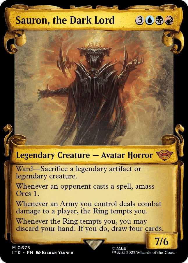 Sauron, the Dark Lord (Showcase Scrolls) [LTR - 675]
