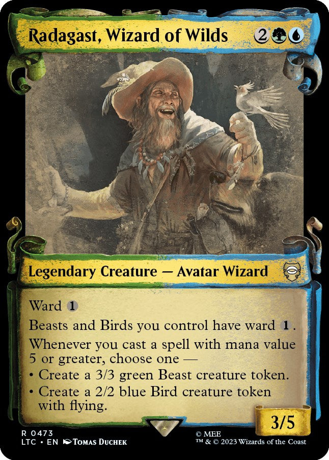 Radagast, Wizard of Wilds (Showcase Scrolls)