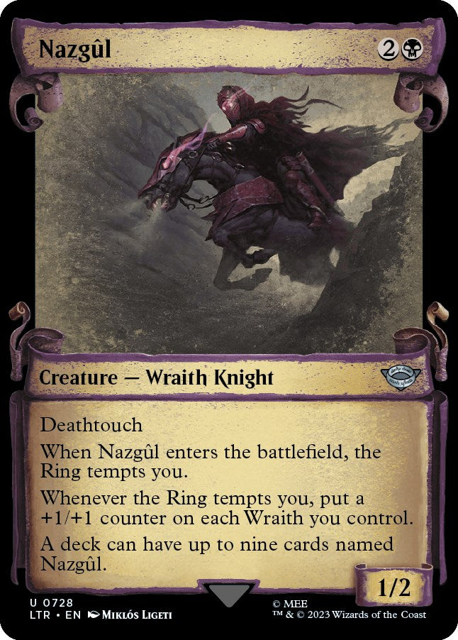Nazgul (0728) (Showcase Scrolls) [LTR - 728]