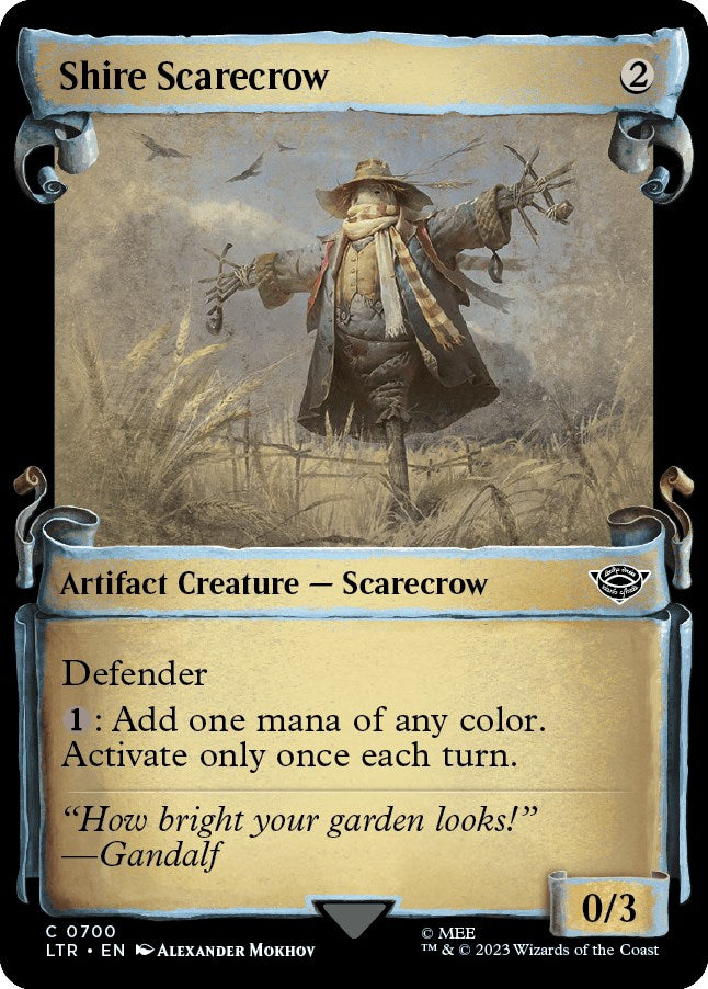Shire Scarecrow (Showcase Scrolls) [LTR - 700]