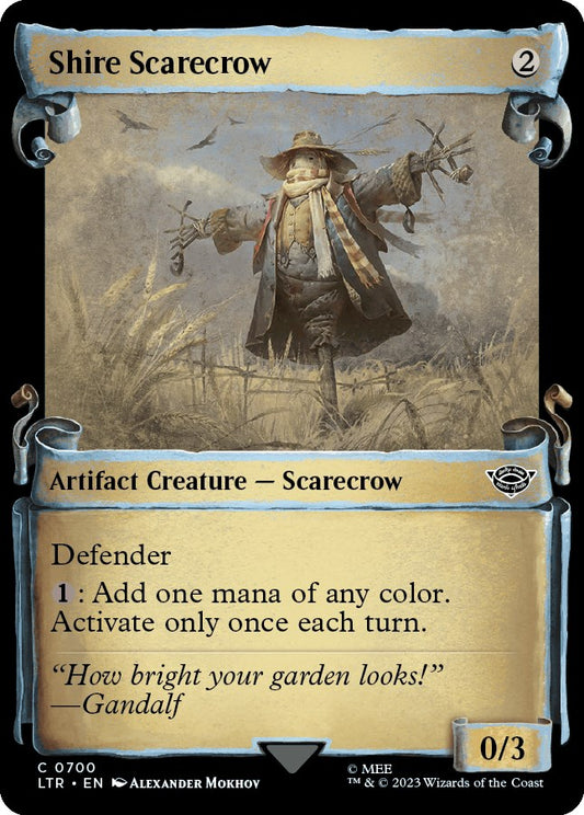 Shire Scarecrow (Showcase Scrolls) [LTR - 700]