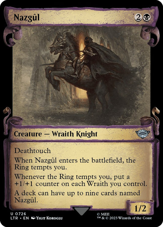 Nazgul (0726) (Showcase Scrolls) [LTR - 726]