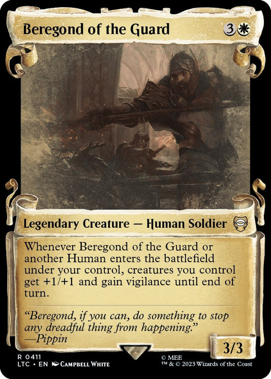 Beregond of the Guard (Showcase Scrolls) [LTC - 411]