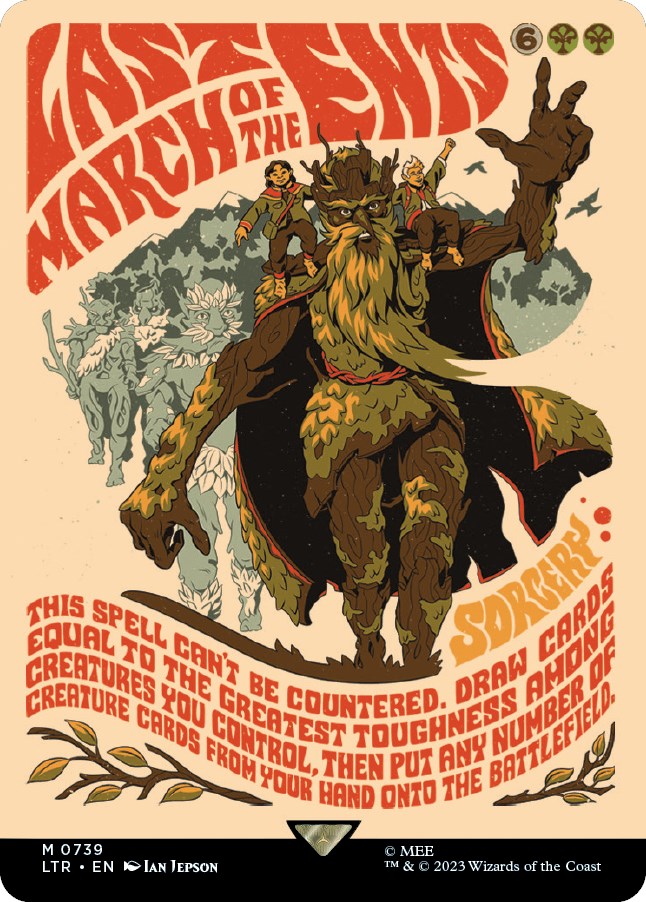 Last March of the Ents (Borderless Poster) [LTR - 739]