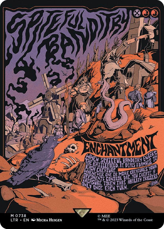 Spiteful Banditry (Borderless Poster) [LTR - 738]