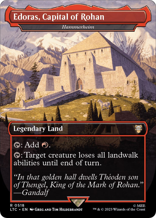 Edoras, Capital of Rohan - Hammerheim (Borderless) [LTC - 518]