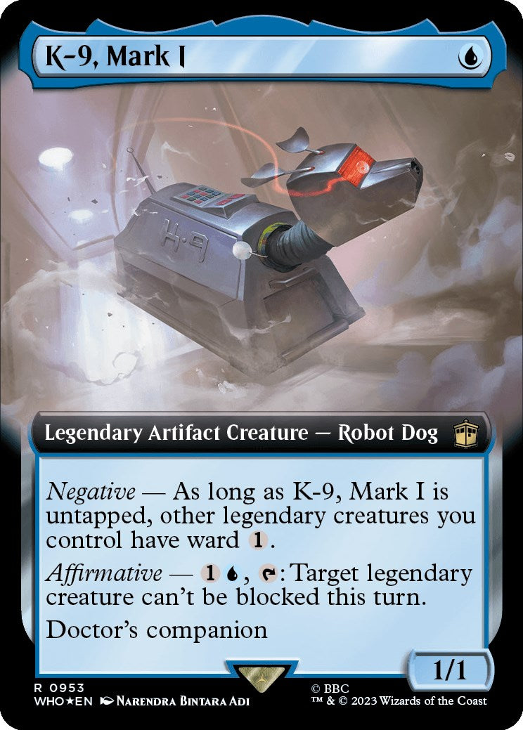 K-9, Mark I (Extended Art) (Surge Foil)