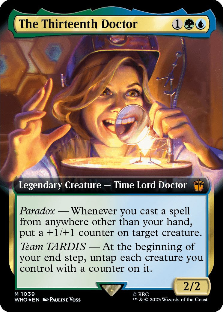 The Thirteenth Doctor (Extended Art) (Surge Foil) [WHO - 1039]
