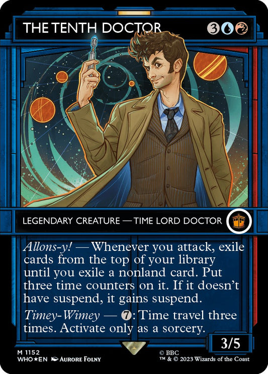 The Tenth Doctor (Showcase) (Surge Foil) [WHO - 1152]