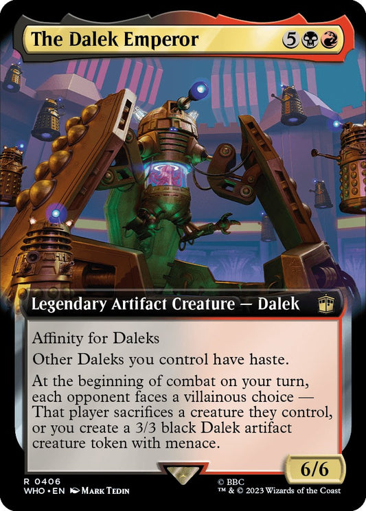 The Dalek Emperor (Extended Art)