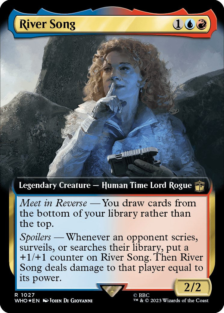 River Song (Extended Art) (Surge Foil) [WHO - 1027]