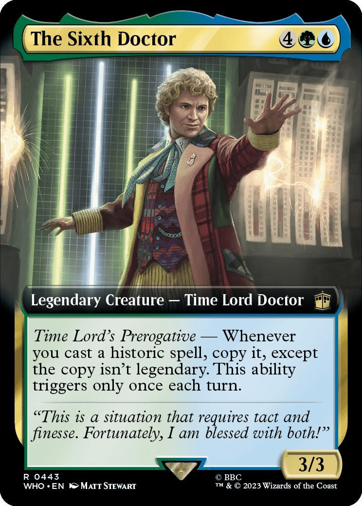 The Sixth Doctor (Extended Art)