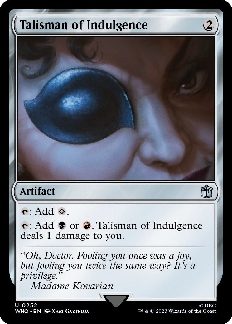 Talisman of Indulgence [WHO - 252]