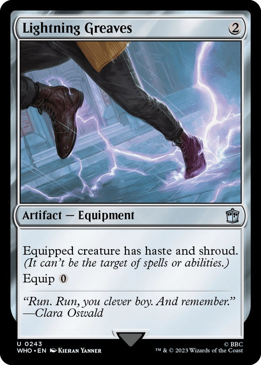 Lightning Greaves [WHO - 243]