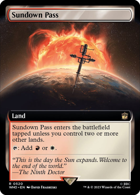 Sundown Pass (Extended Art) [WHO - 520]