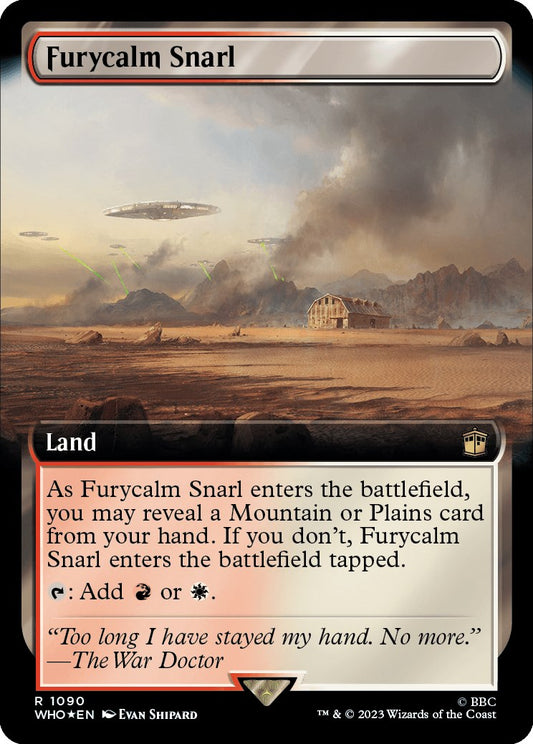 Furycalm Snarl (Extended Art) (Surge Foil)