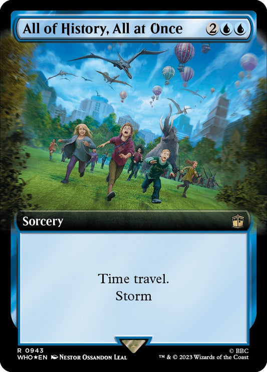 All of History, All at Once (Extended Art) (Surge Foil) [WHO - 943]